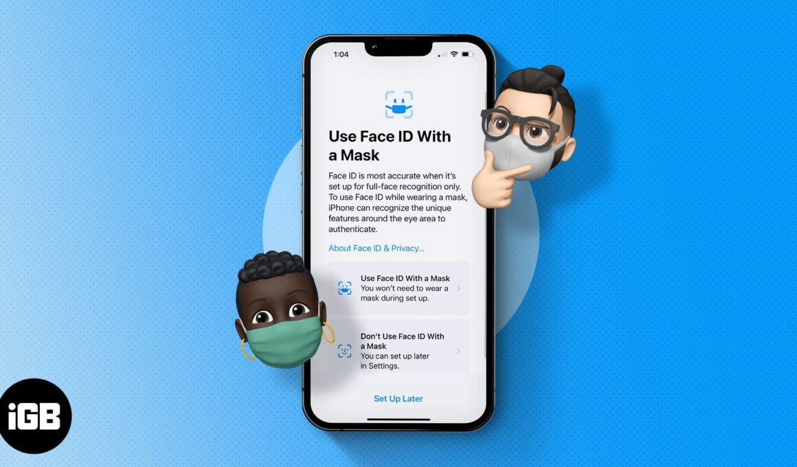 Unlock your iphone with face id while wearing a mask