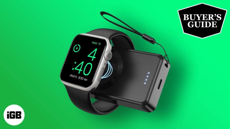 Best Apple Watch Chargers 2024