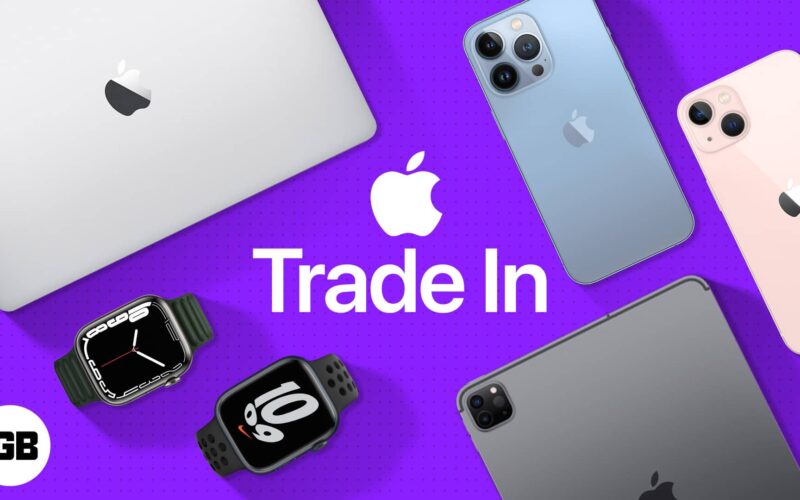 How to check trade in value of apple devices