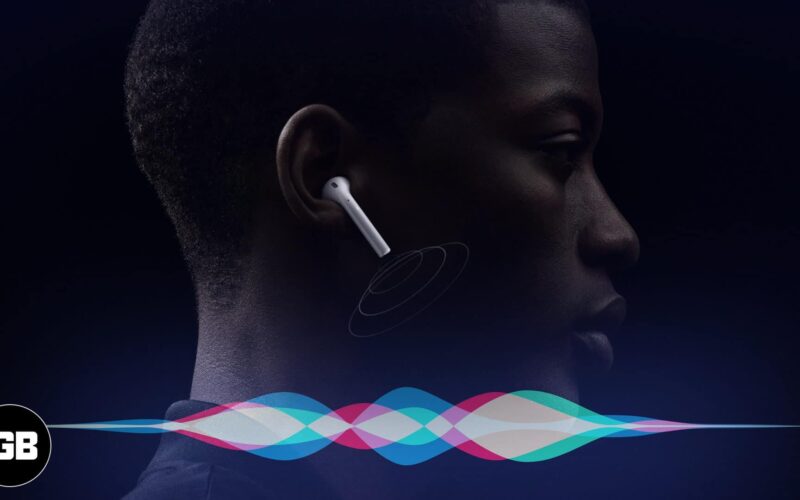 How to announce messages with siri on airpods