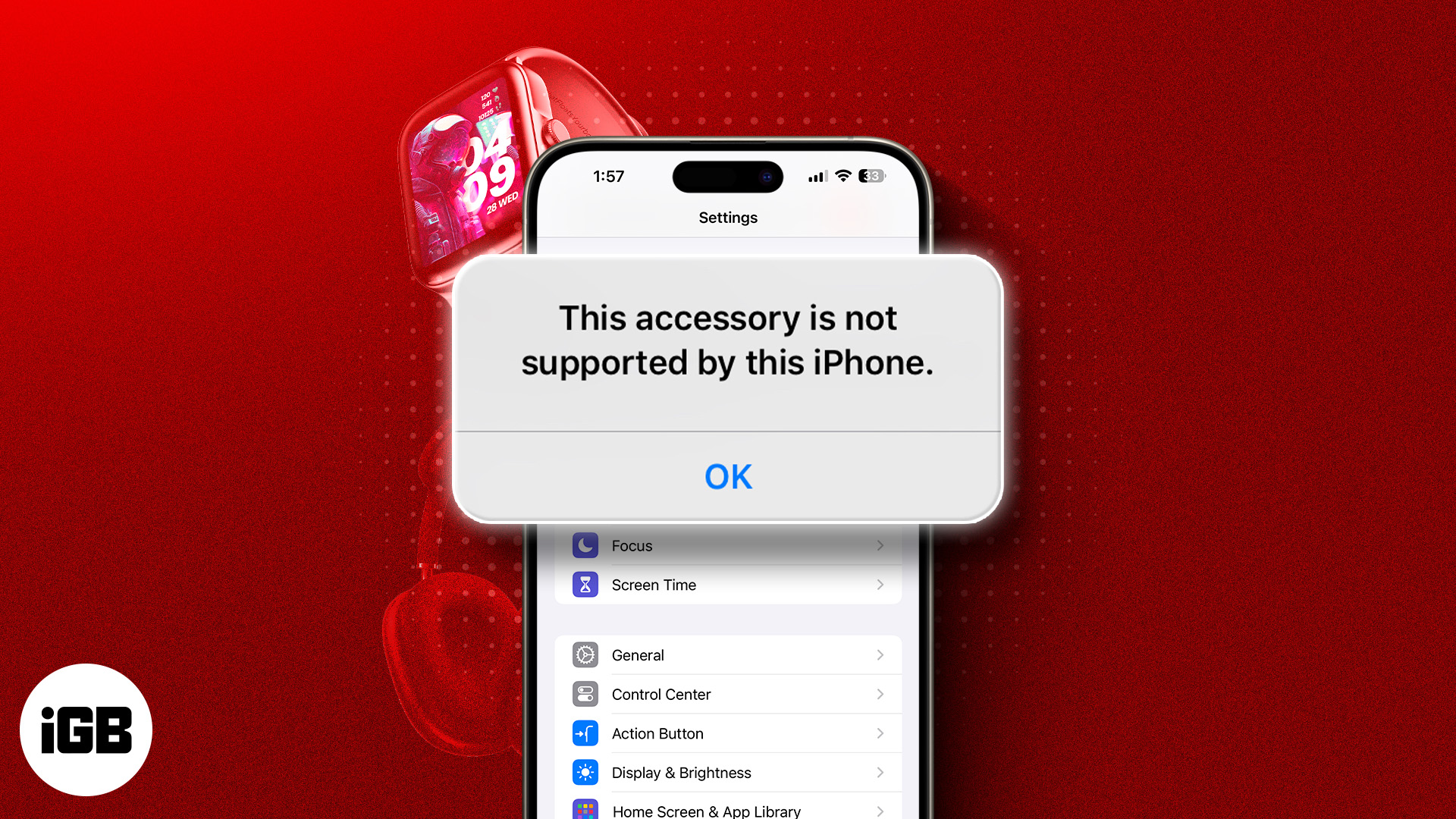 How to fix This accessory may not be supported on iPhone