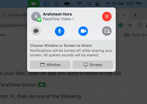 How to share screen on FaceTime using iPhone  iPad  and Mac - 49