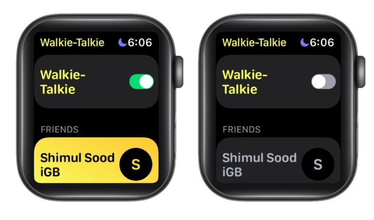 How to use Walkie-Talkie on Apple Watch - iGeeksBlog