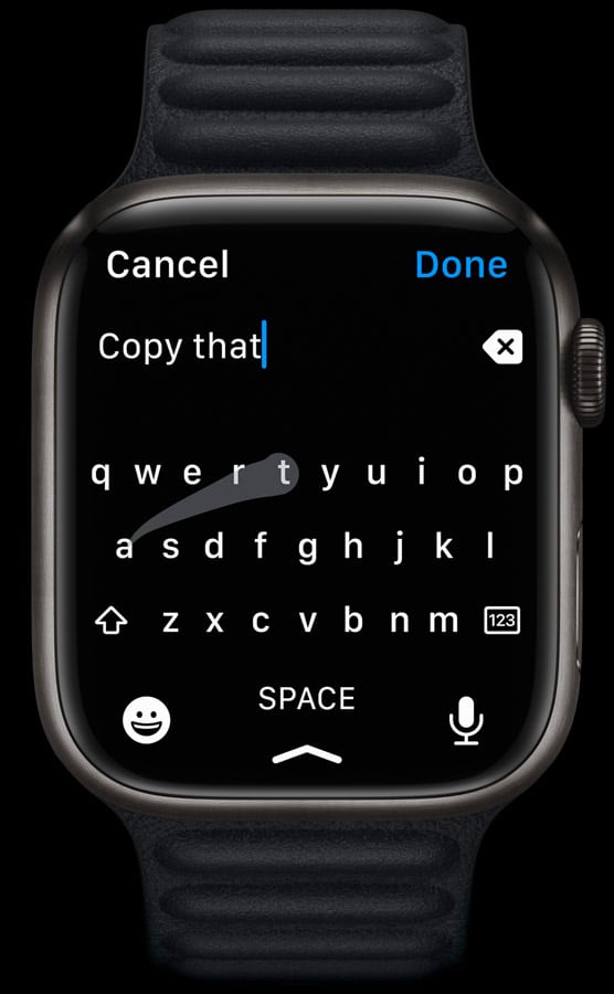 How to use the new Apple Watch keyboard - iGeeksBlog