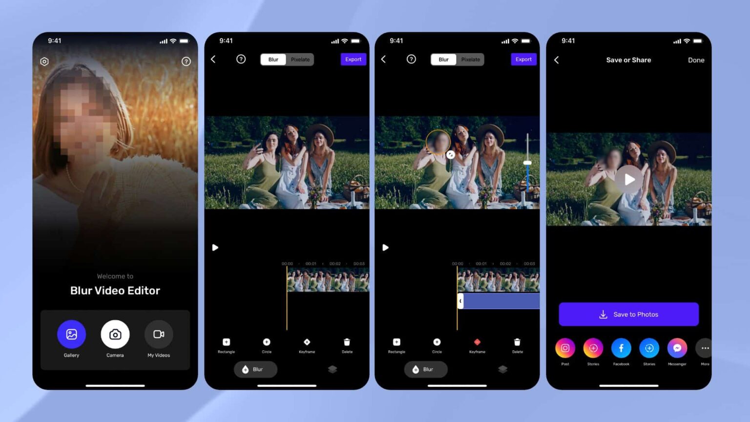 How to blur a video on iPhone - iGeeksBlog