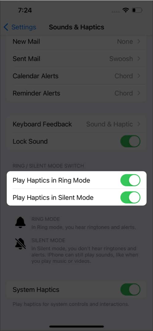 How to disable haptic feedback on iPhone - 25