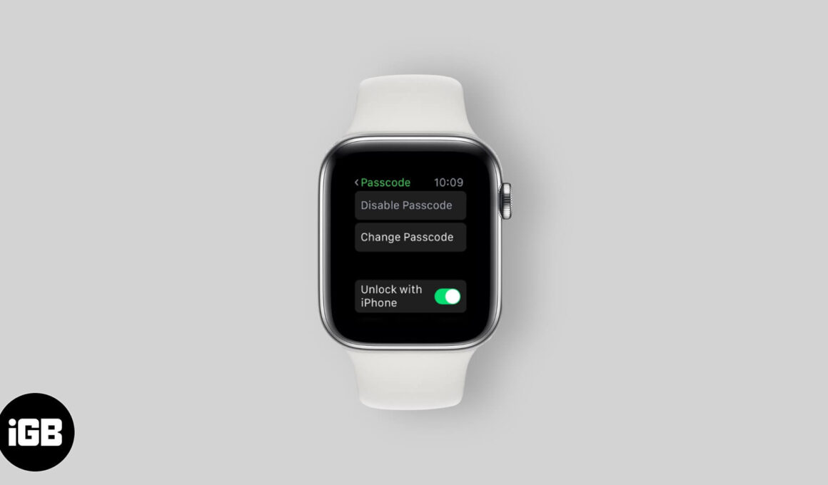 How to reset apple watch passcode