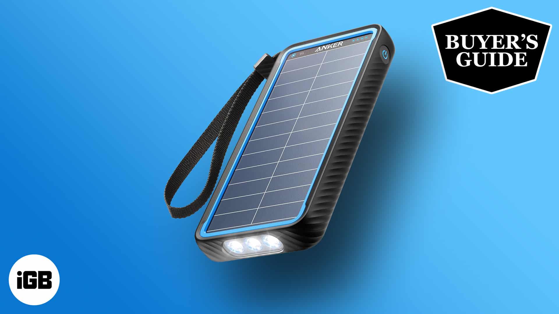Best solar power banks for iPhone in 2023 - iGeeksBlog