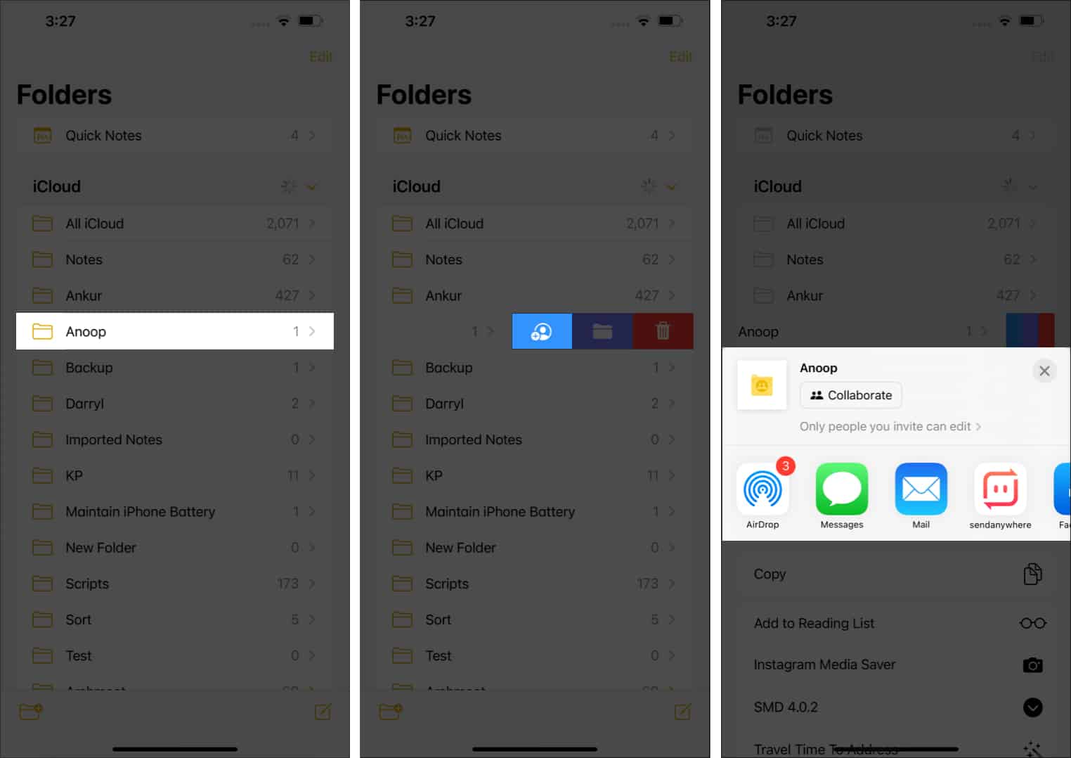 How to share Notes app folders on iPhone  iPad  and Mac - 72