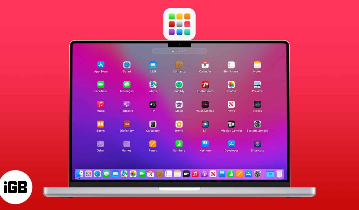 How to use launchpad on your mac