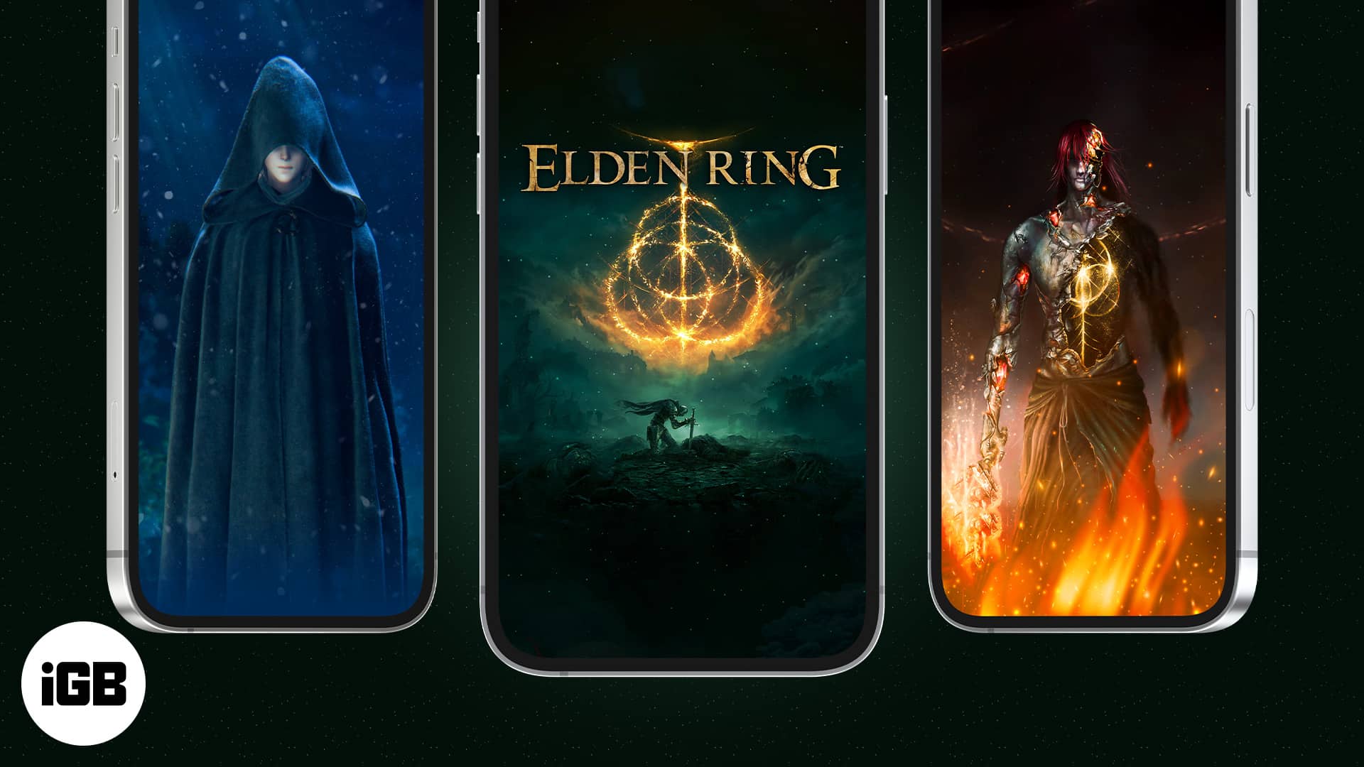 Iphone And Android Godfrey Elden Ring Phone Live Wallpaper