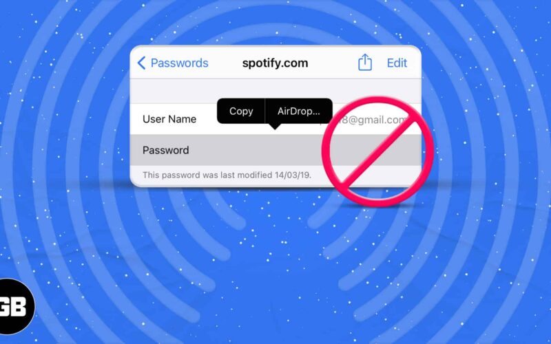 Cannot share passwords with airdrop on iphone here is how to fix it