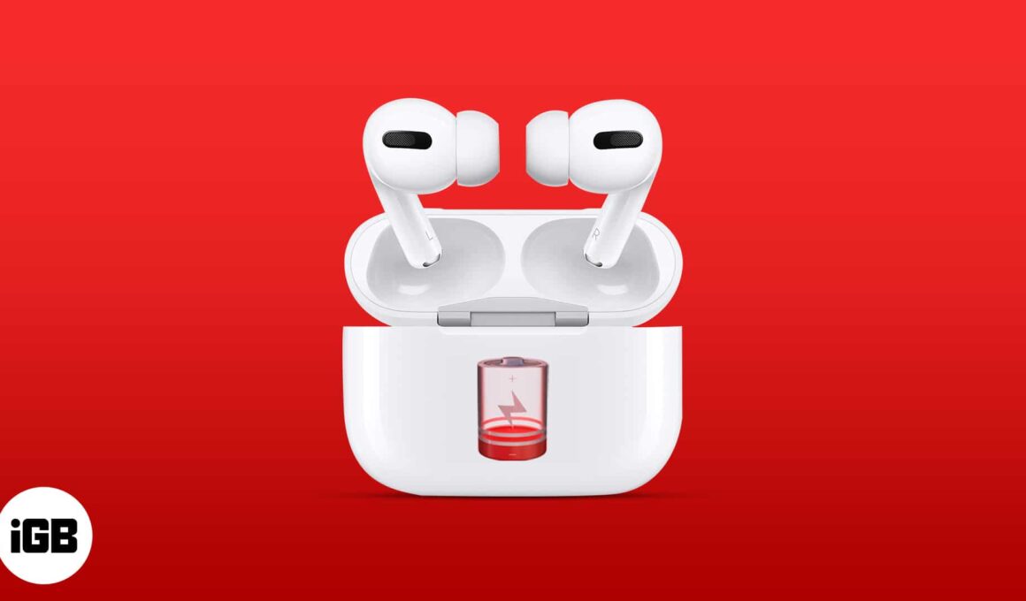 How to fix airpods battery drain issues