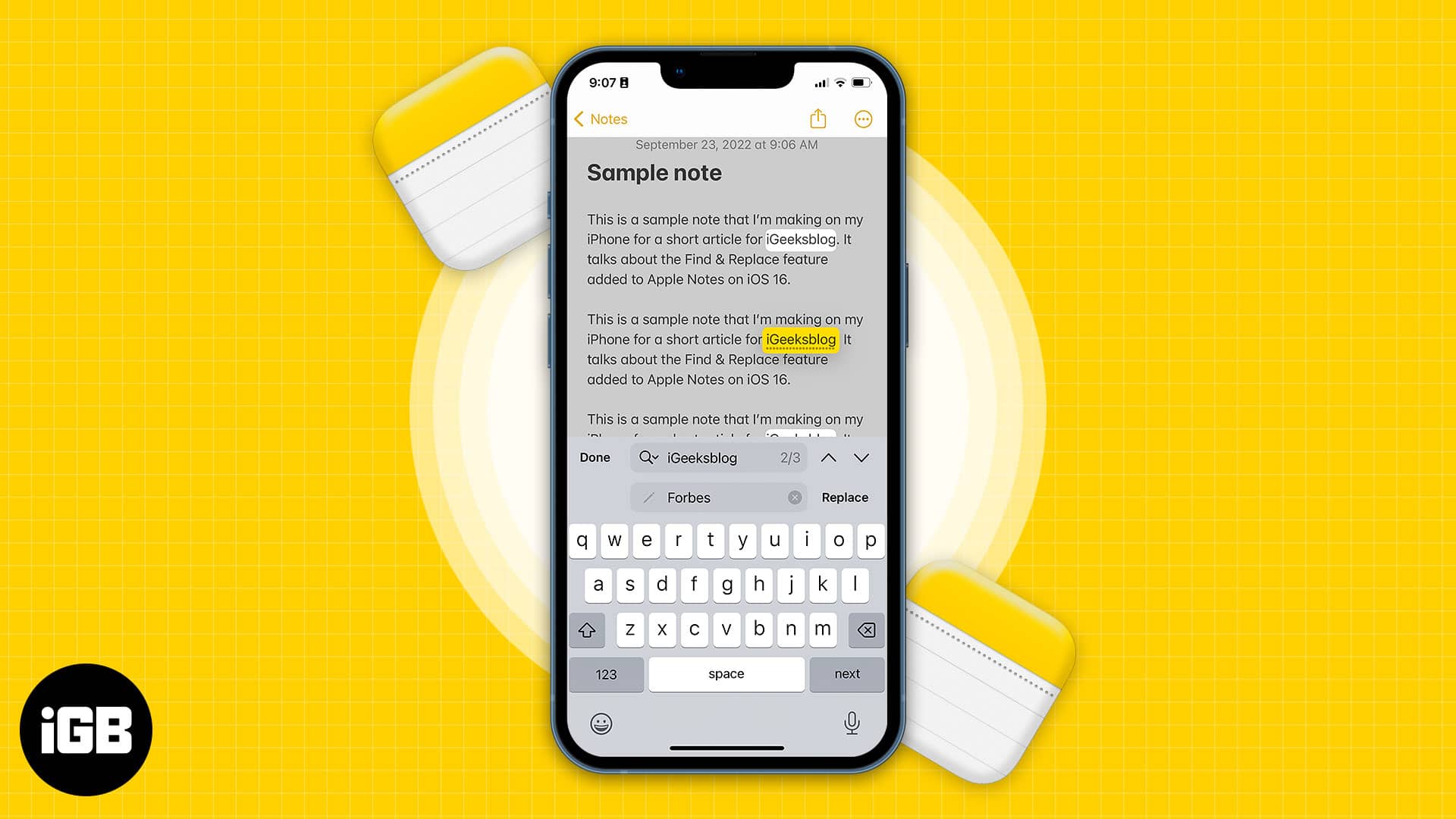 How To Find And Replace Text In Notes App On IPhone IGeeksBlog