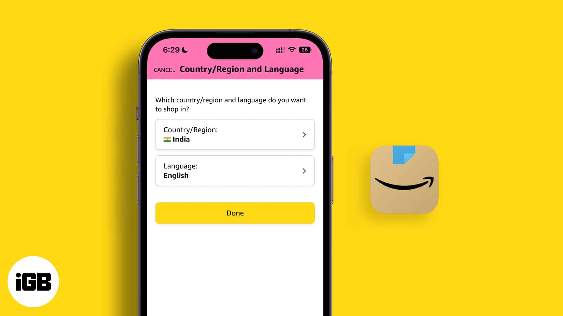 How To Change Country In Amazon App On IPhone And IPad IGeeksBlog