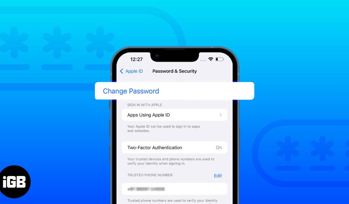 How to reset apple id password on iphone ipad and mac