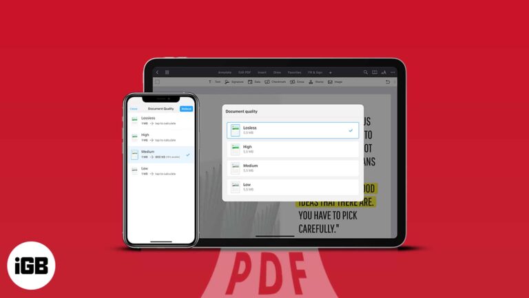 compress pdf file size iphone