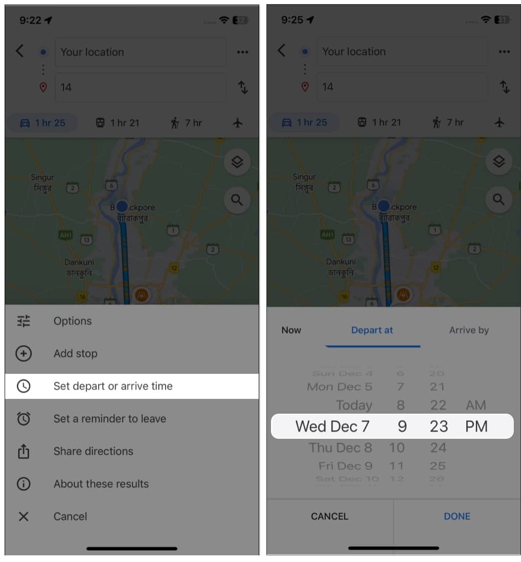 How To Use Google Maps As A Trip Planner On Iphone Igeeksblog