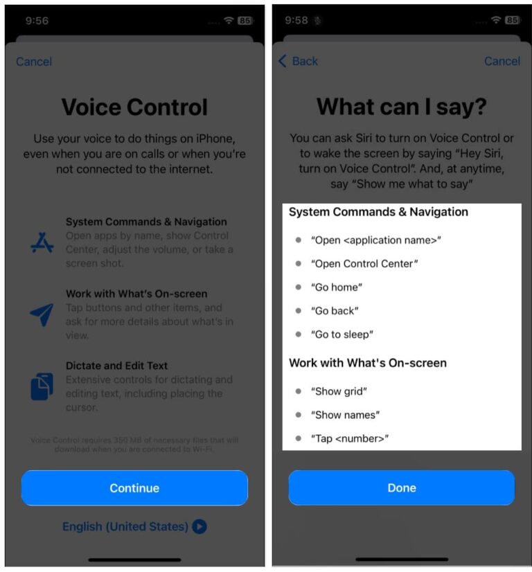 How To Use Voice Control On Iphone Ios Igeeksblog