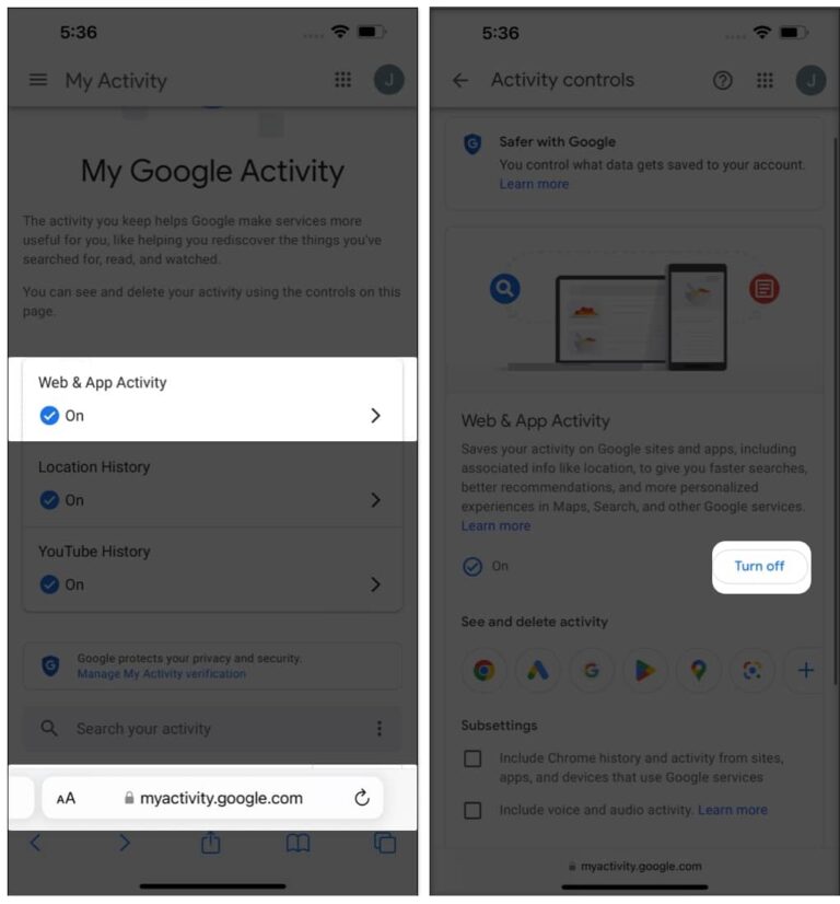 how-to-turn-off-google-web-app-activity-on-iphone-and-mac-igeeksblog