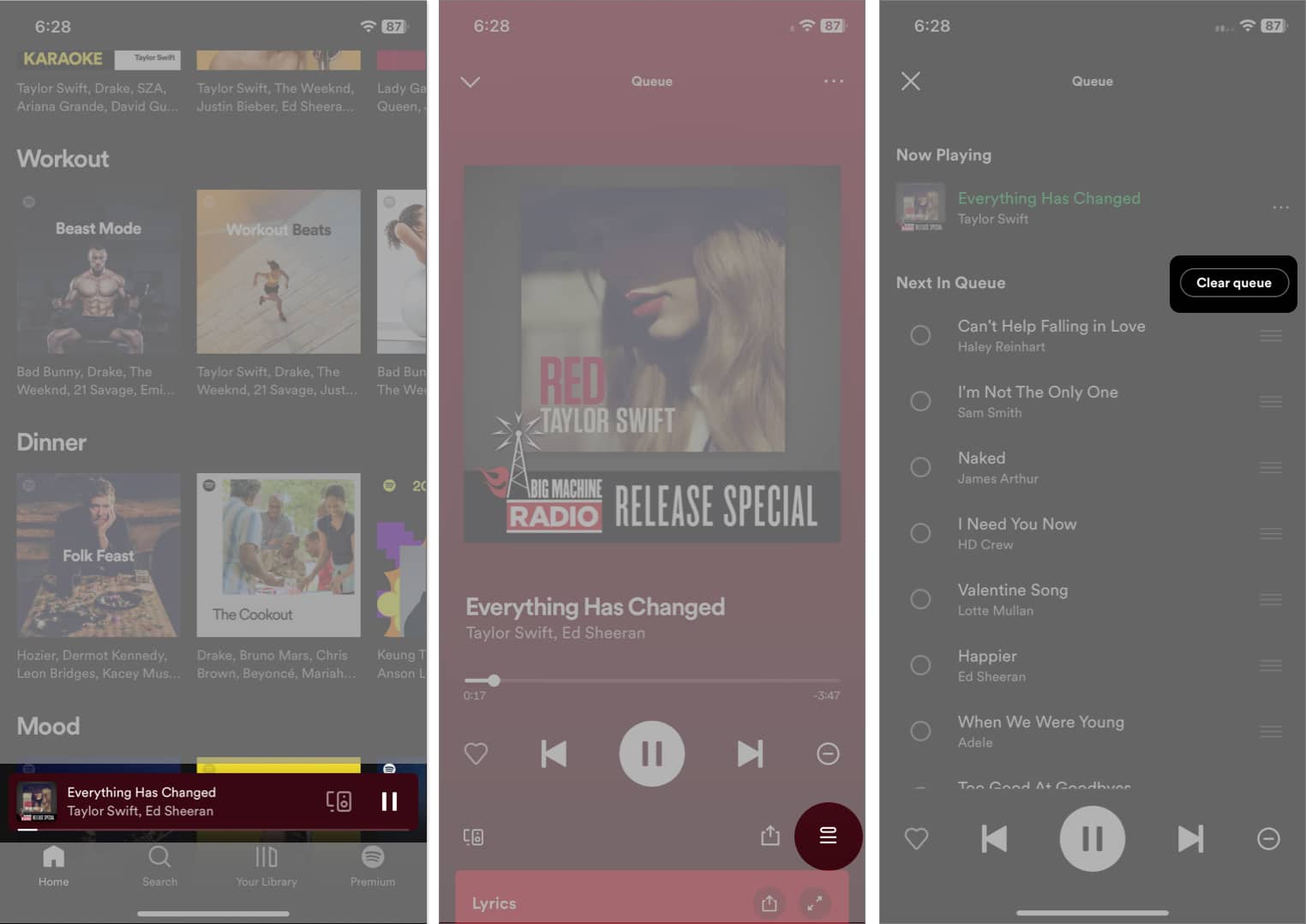 How to clear your Spotify queue on iPhone  iPad  and Mac - 75