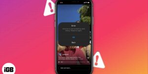 How to fix instagram not playing videos automatically on iphone