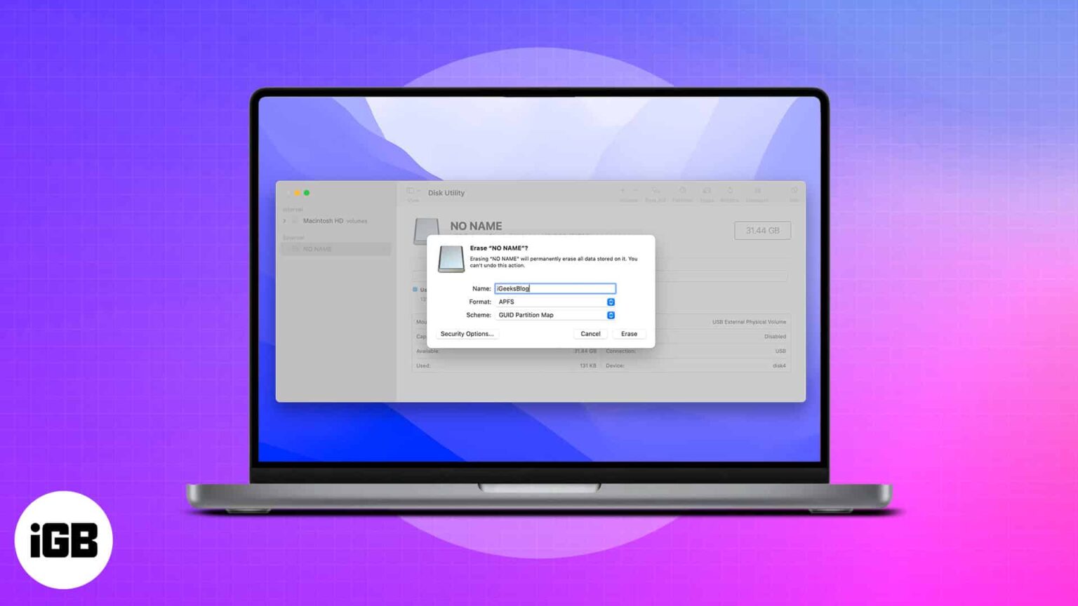  How To Format USB Drive On Mac 2 Ways IGeeksBlog