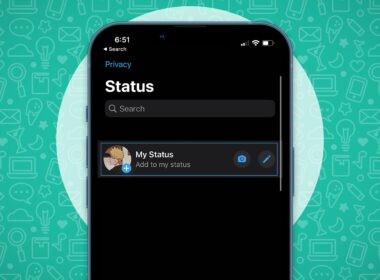 How to use WhatsApp Status on iPhone.