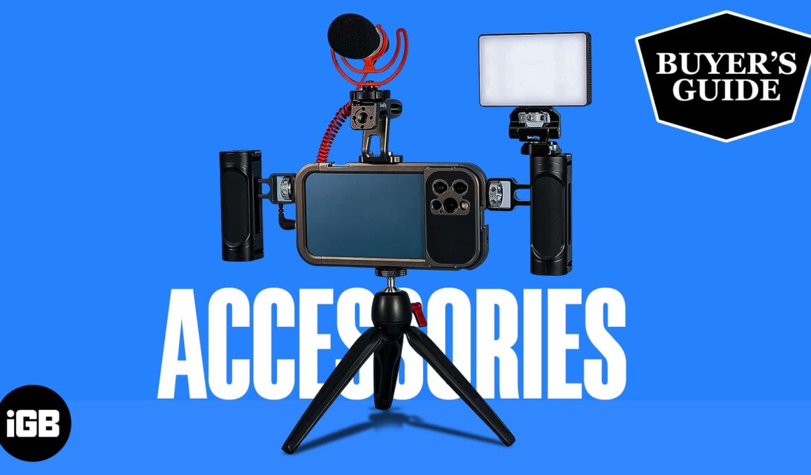 Best videography accessories for iphone