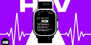 How to measure Heart Rate Variability HRV on your Apple Watch