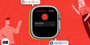 How to record and play voice memos on apple watch