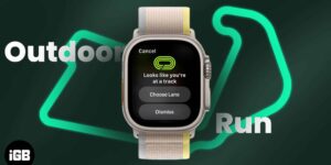 How to use automatic track detection on apple watch