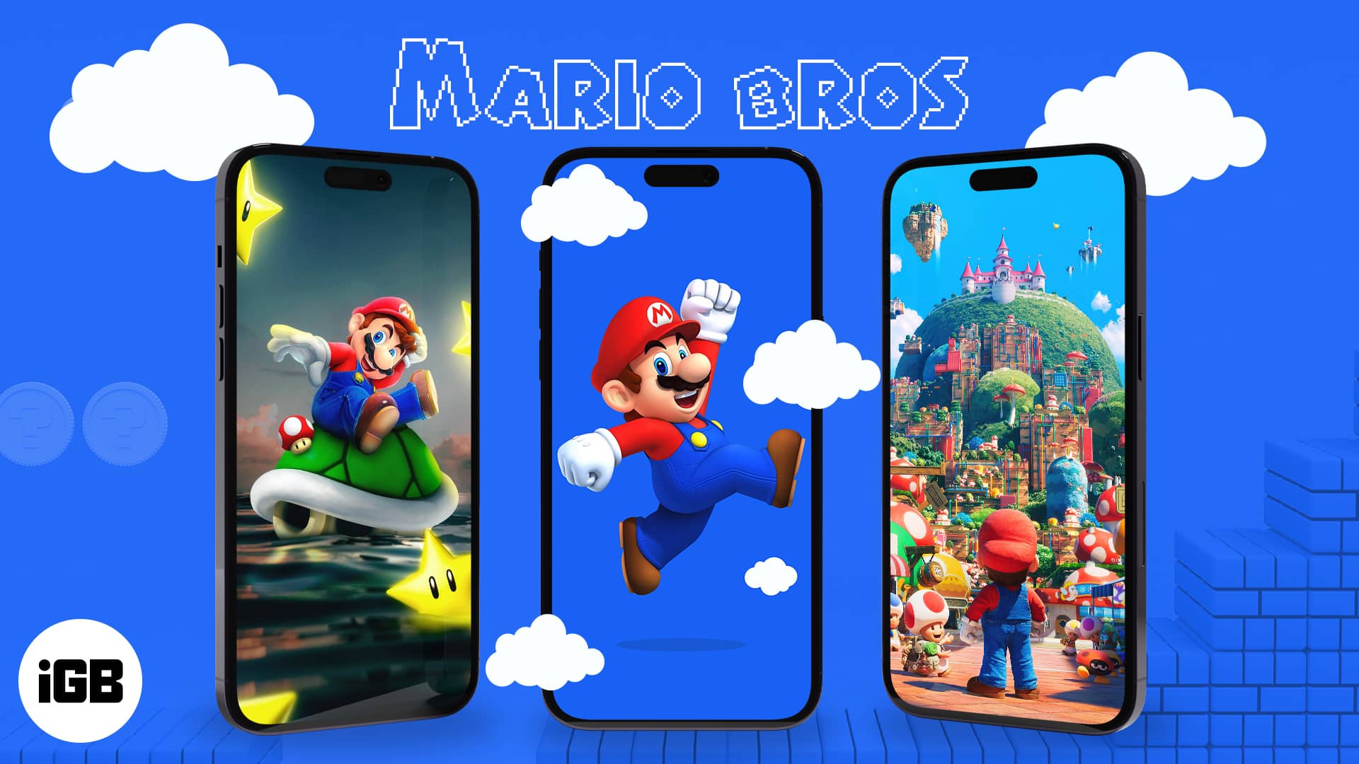Game Super Mario iPhone Wallpaper