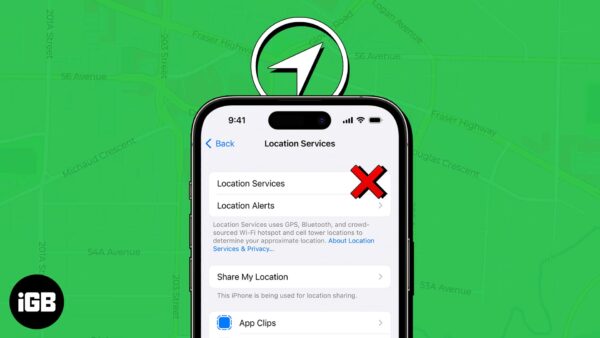 Fix location services not working on iphone