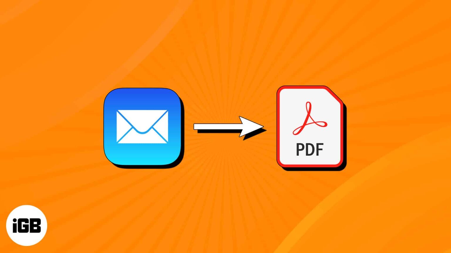 How To Save An Email As A PDF On IPhone IPad And Mac IGeeksBlog