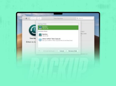 How to back up your mac