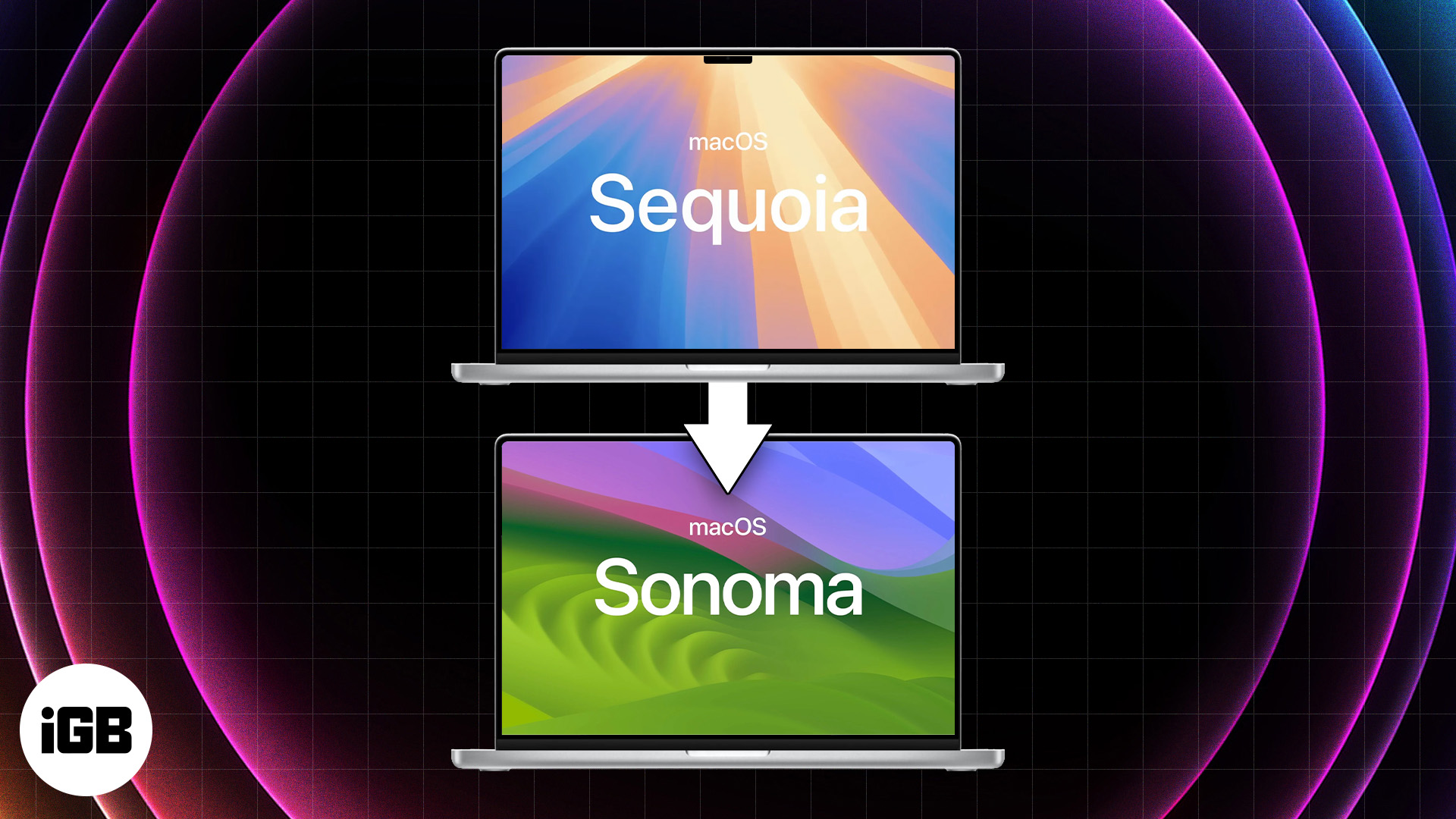 How to downgrade macOS Sequoia to macOS Sonoma without losing data