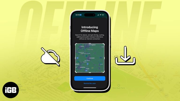 How To Use Apple Maps Offline In IOS 17 On IPhone IGeeksBlog