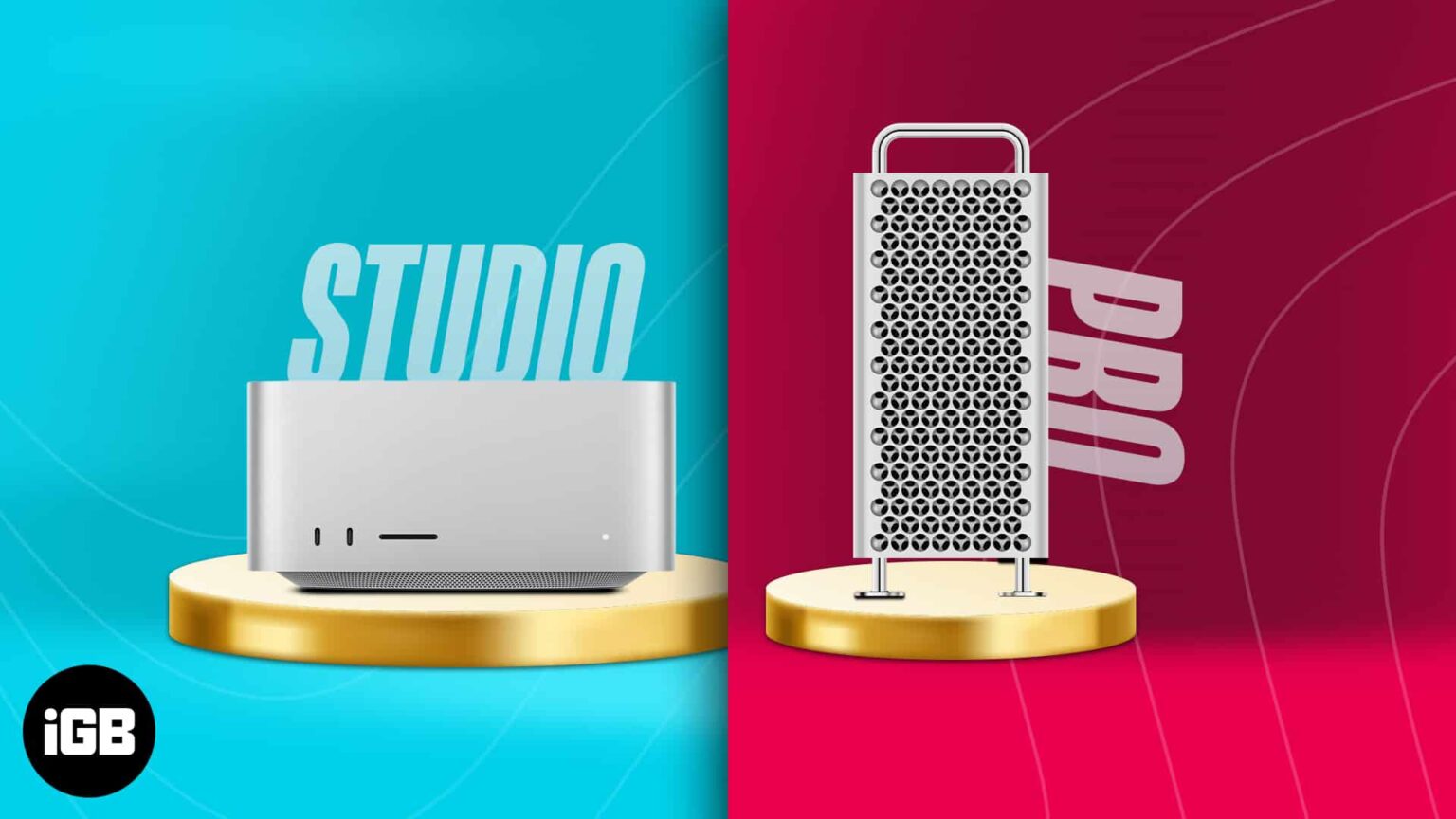 Mac mini vs Mac Studio Which one should you buy in 2024? iGeeksBlog