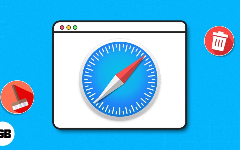 Clear safari cache history and cookies on mac