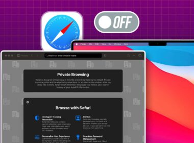 How to disable private browsing in safari on mac