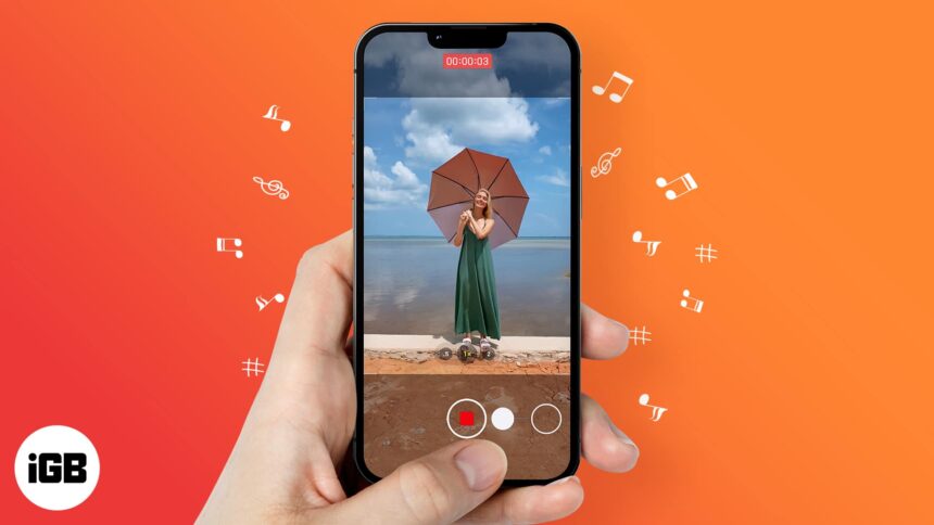 How to record video while playing music on iPhone (2024 Guide) - iGeeksBlog