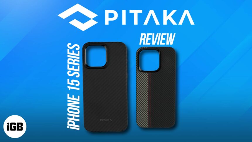 PITAKA MagEZ Case 4 and Pro 4 - Perfect defense for iPhone 15