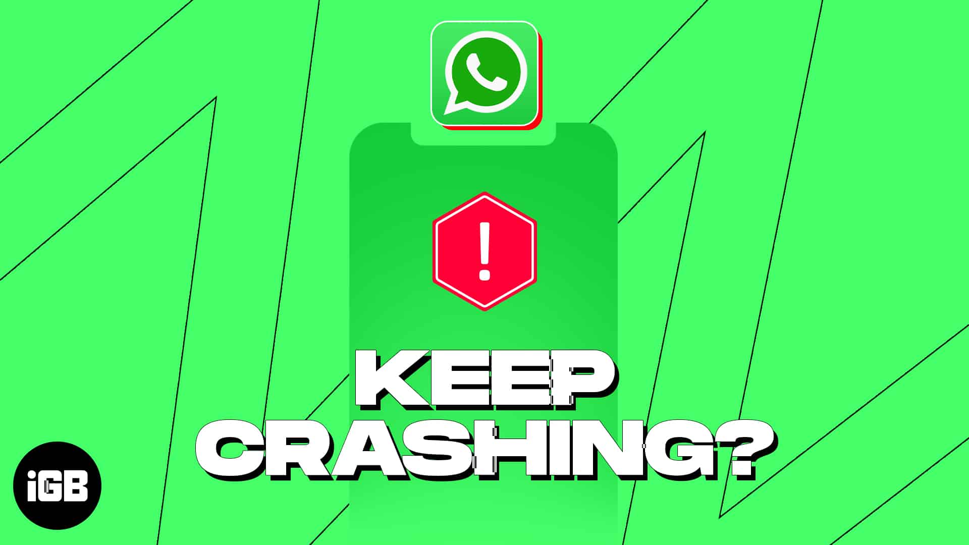 WhatsApp keeps crashing on iPhone? Easy ways to fix it!