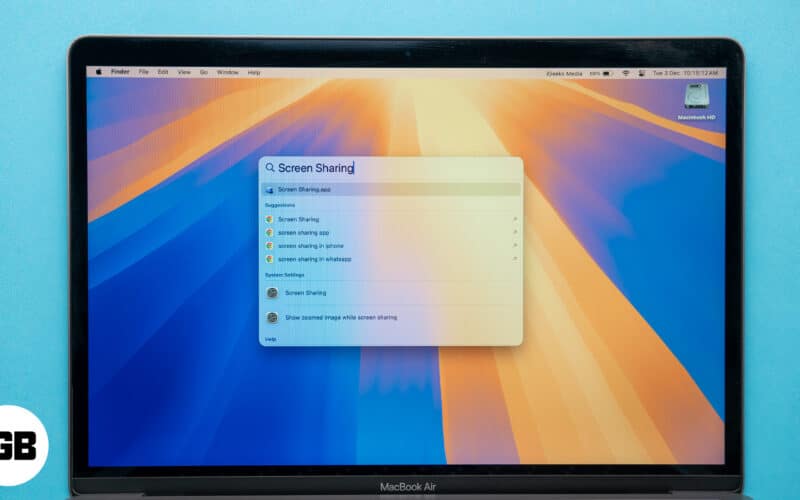 How to Share Mac screen with another Mac