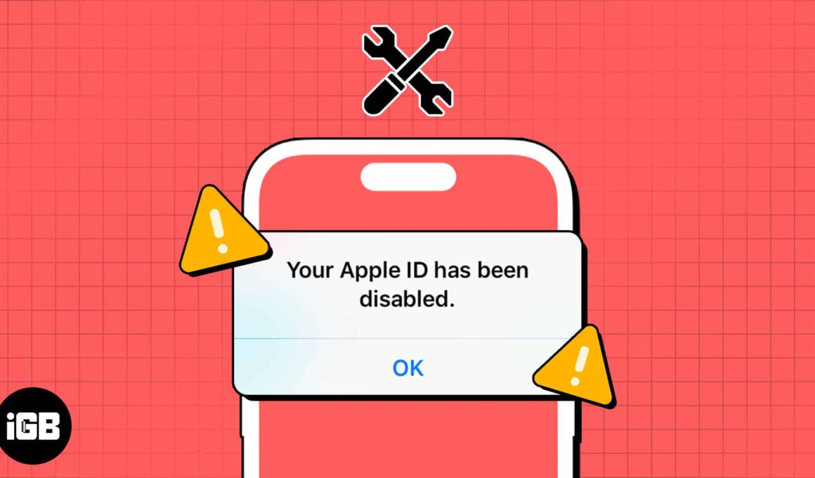 How to recover your disabled apple id