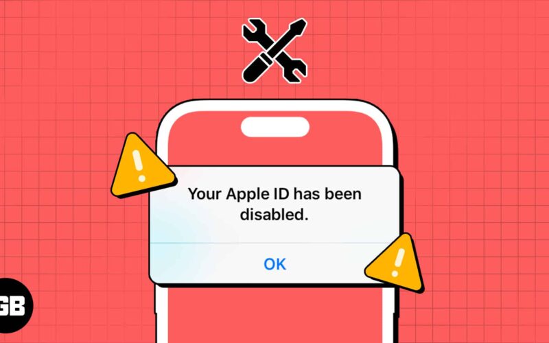 How to recover your disabled apple id