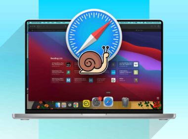 How to fix safari running slow on mac