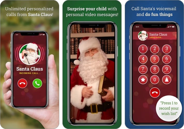 Message from Santa iOS app