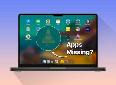 Apps missing from launchpad on mac